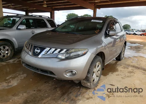 2009 Nissan Murano S z USA, uszkodzony, nr VIN JN8AZ18U49W016594
